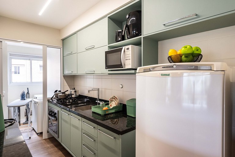 A5/104-Apto Einstein para 6 pessoas com cama King