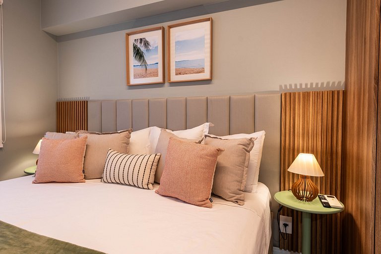 A5/104-Apto Einstein para 6 pessoas com cama King