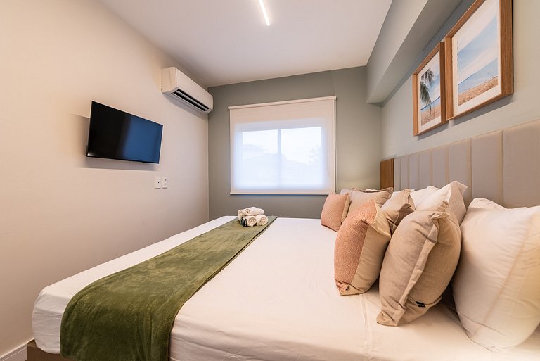 A5/104-Apto Einstein para 6 pessoas com cama King