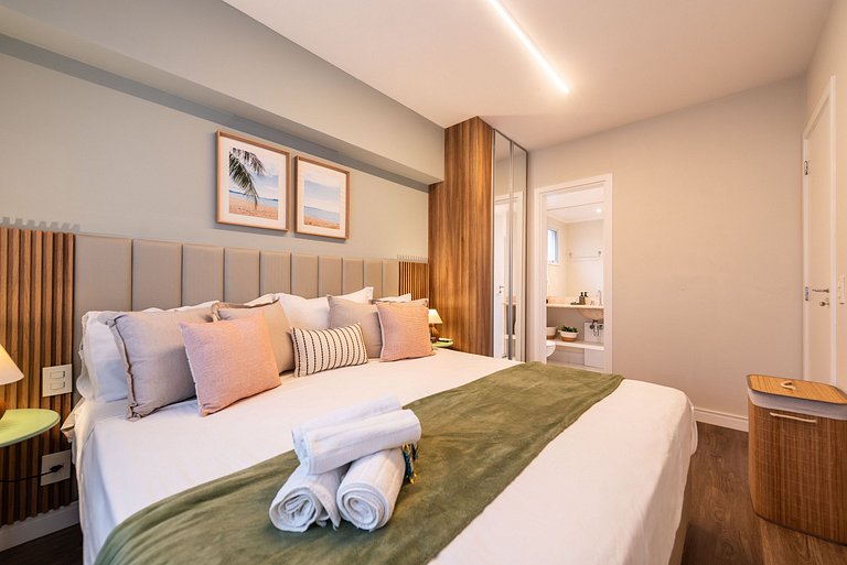 A5/104-Apto Einstein para 6 pessoas com cama King