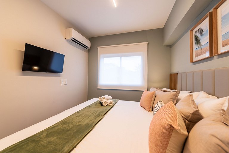 A5/104-Apto Einstein para 6 pessoas com cama King