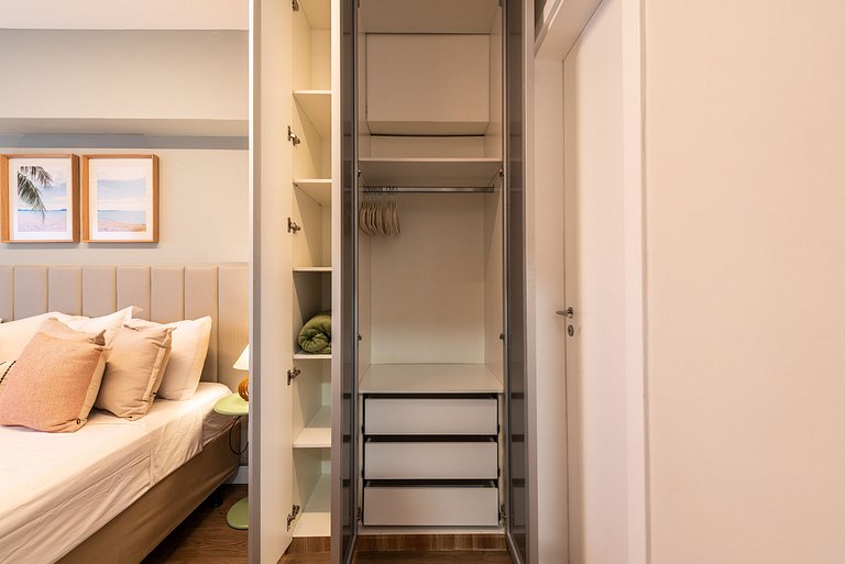 A5/104-Apto Einstein para 6 pessoas com cama King