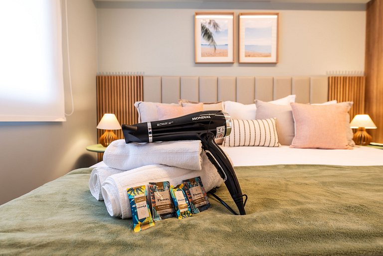 A5/104-Apto Einstein para 6 pessoas com cama King