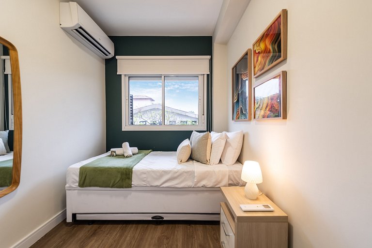 A5/104-Apto Einstein para 6 pessoas com cama King