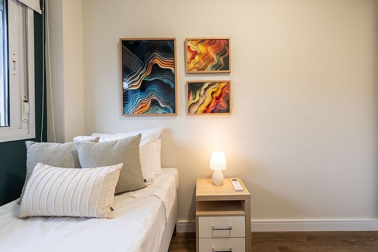 A5/104-Apto Einstein para 6 pessoas com cama King