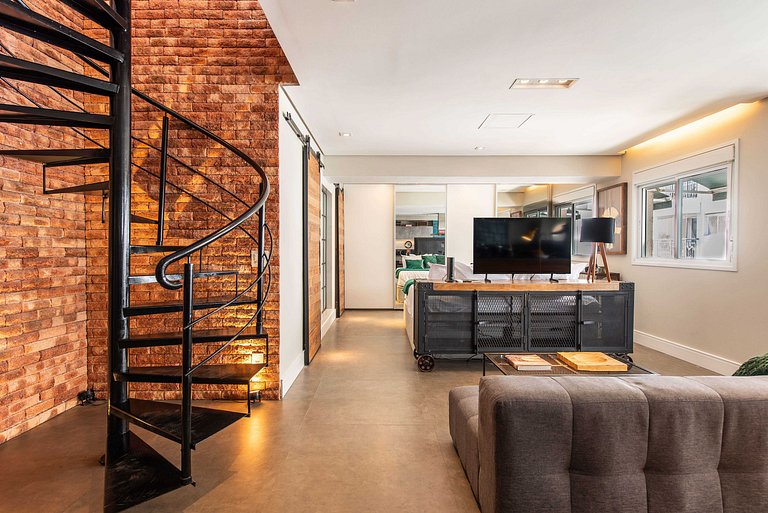 A6/409-Duplex Premium c/Jacuzzi, Churrasqueira, Ar