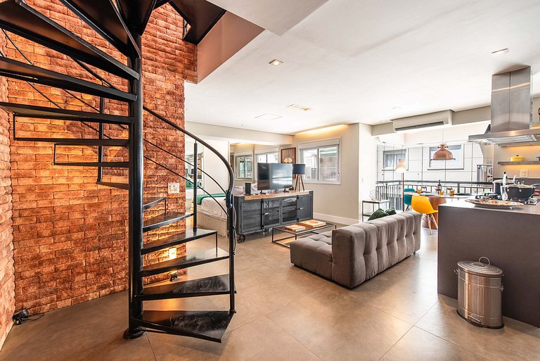 A6/409-Duplex Premium c/Jacuzzi, Churrasqueira, Ar