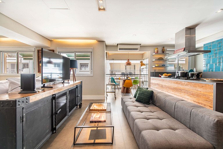 A6/409-Duplex Premium c/Jacuzzi, Churrasqueira, Ar