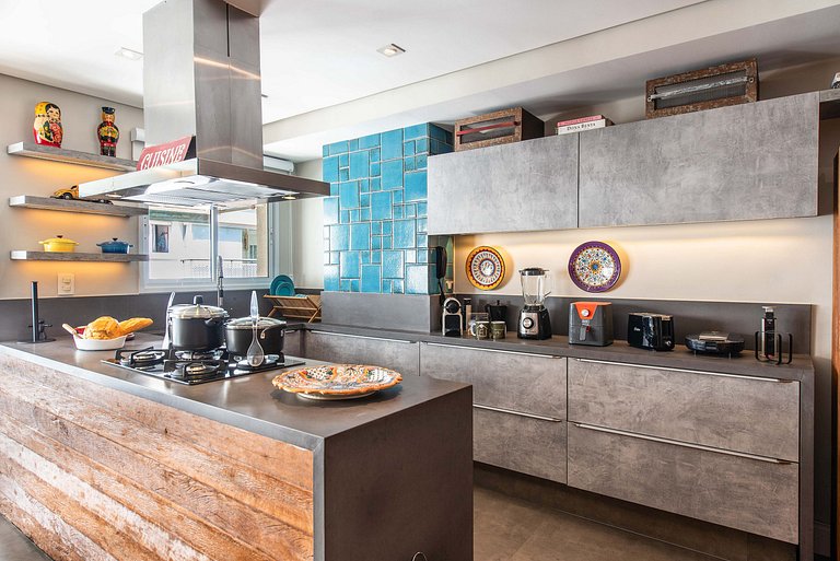 A6/409-Duplex Premium c/Jacuzzi, Churrasqueira, Ar