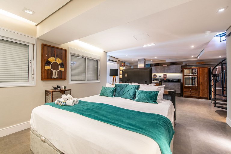 A6/409-Duplex Premium c/Jacuzzi, Churrasqueira, Ar