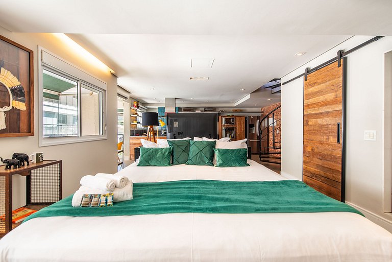 A6/409-Duplex Premium c/Jacuzzi, Churrasqueira, Ar