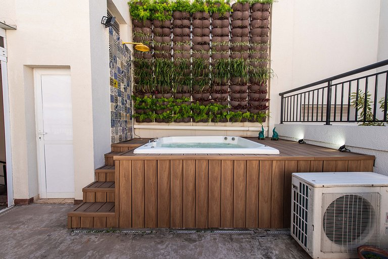 A6/409-Duplex Premium c/Jacuzzi, Churrasqueira, Ar