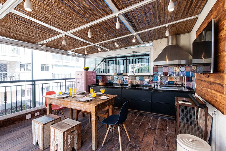 A6/409-Duplex Premium c/Jacuzzi, Churrasqueira, Ar