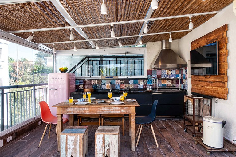 A6/409-Duplex Premium c/Jacuzzi, Churrasqueira, Ar