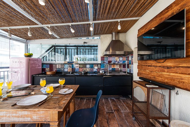 A6/409-Duplex Premium c/Jacuzzi, Churrasqueira, Ar