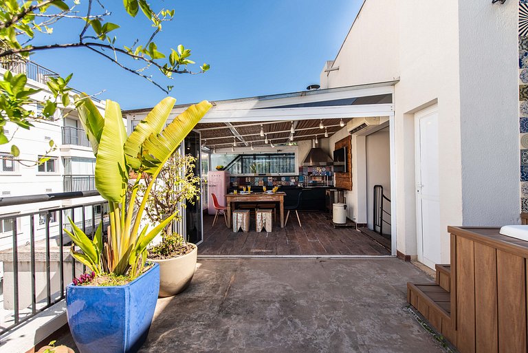 A6/409-Duplex Premium c/Jacuzzi, Churrasqueira, Ar