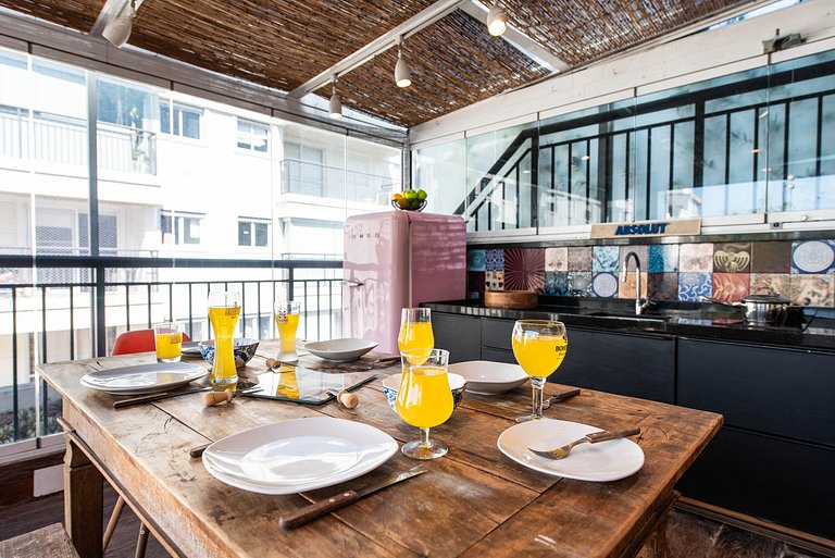 A6/409-Duplex Premium c/Jacuzzi, Churrasqueira, Ar