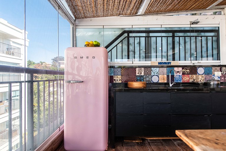 A6/409-Duplex Premium c/Jacuzzi, Churrasqueira, Ar