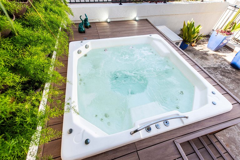 A6/409-Duplex Premium c/Jacuzzi, Churrasqueira, Ar