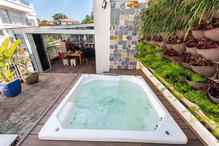 A6/409-Duplex Premium c/Jacuzzi, Churrasqueira, Ar