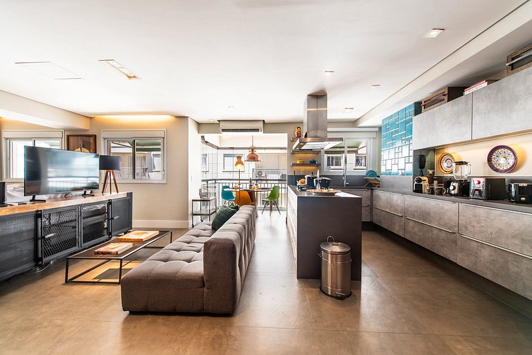 A6/409-Duplex Premium c/Jacuzzi, Churrasqueira, Ar