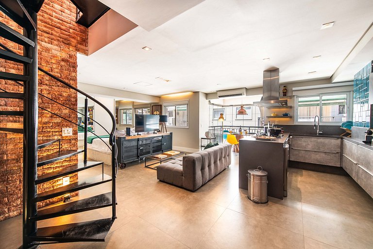 A6/409-Duplex Premium c/Jacuzzi, Churrasqueira, Ar