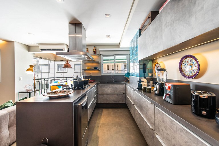 A6/409-Duplex Premium c/Jacuzzi, Churrasqueira, Ar