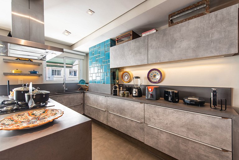 A6/409-Duplex Premium c/Jacuzzi, Churrasqueira, Ar