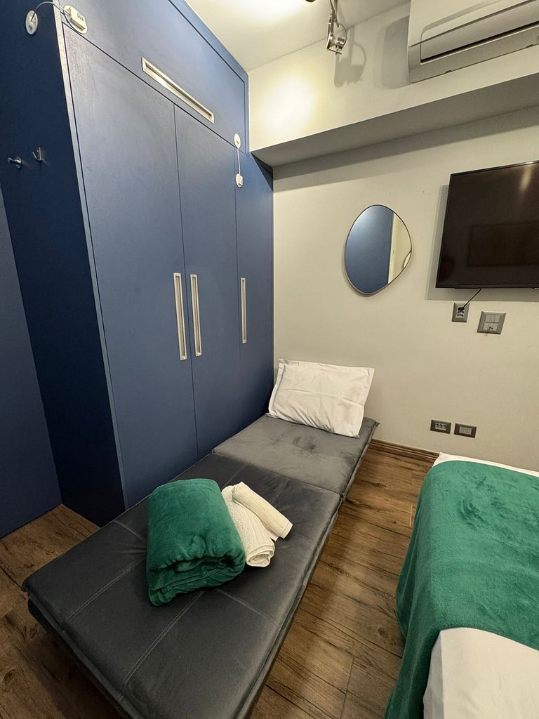 A2/403-Duplex Cama King+Ar+Spa - MorumBIS&Einstein