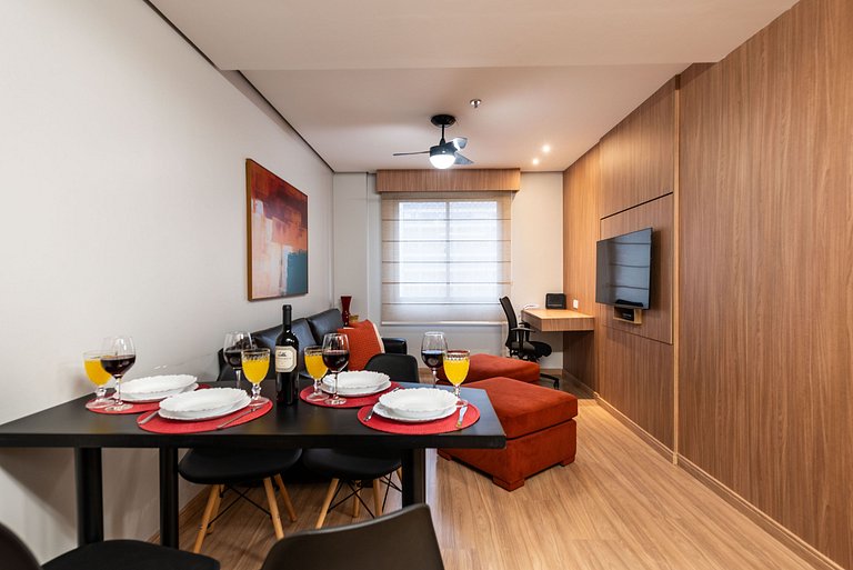 MM/1204-Mercure Times Square com 2 quartos+Vaga+Ar