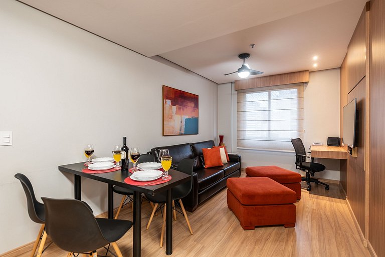 MM/1204-Flat 2Q Mercure Moema Próx. Congonhas