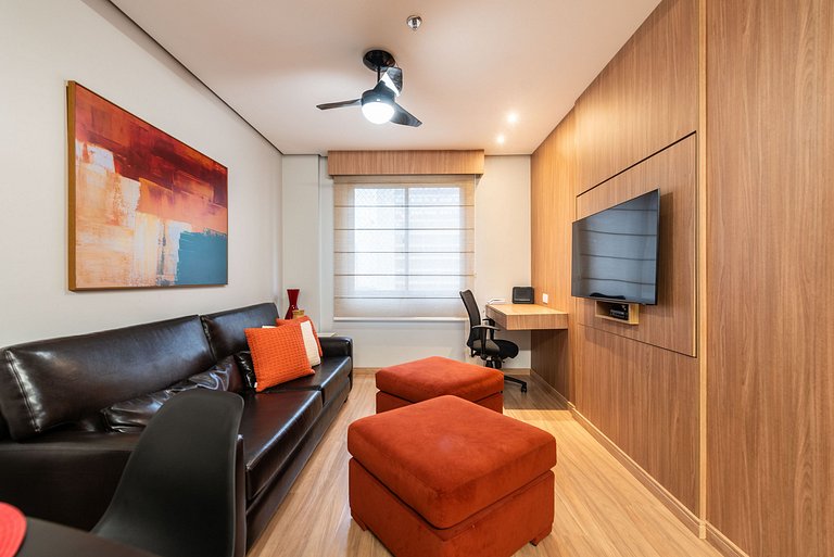 MM/1204-Mercure Times Square com 2 quartos+Vaga+Ar