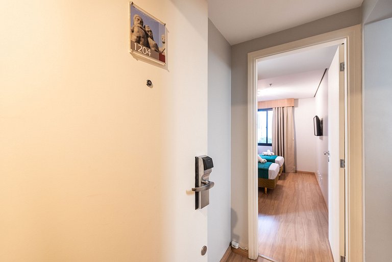 MM/1204-Flat 2Q Mercure Moema Próx. Congonhas