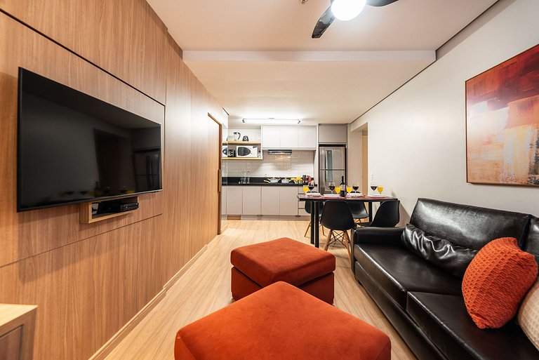 MM/1204-Mercure Times Square com 2 quartos+Vaga+Ar