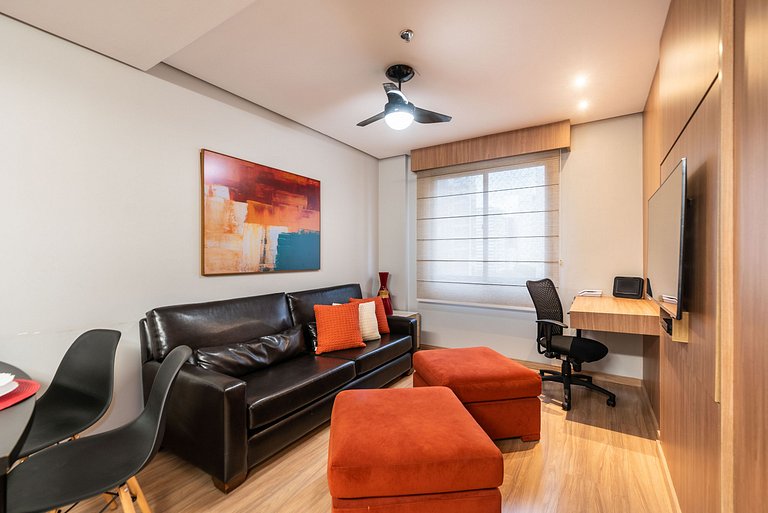 MM/1204-Flat 2Q Mercure Moema Próx. Congonhas