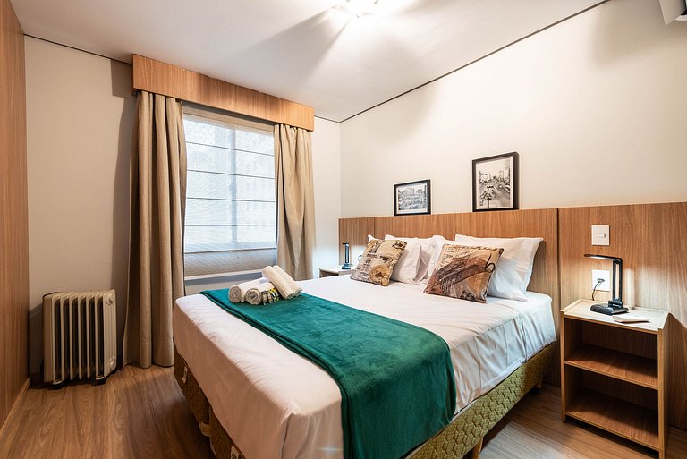 MM/1204-Flat 2Q Mercure Moema Próx. Congonhas