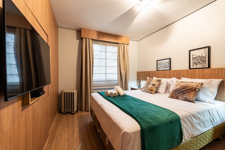 MM/1204-Flat 2Q Mercure Moema Próx. Congonhas