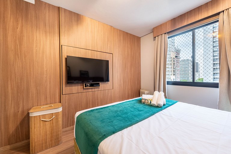 MM/1204-Mercure Times Square com 2 quartos+Vaga+Ar