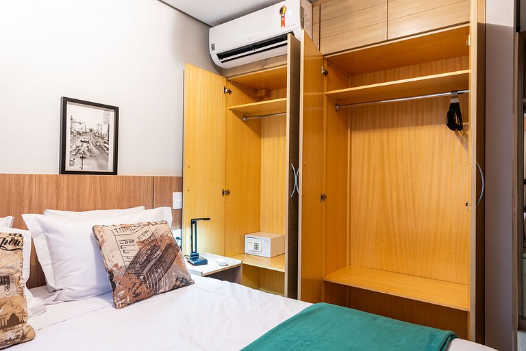 MM/1204-Flat 2Q Mercure Moema Próx. Congonhas