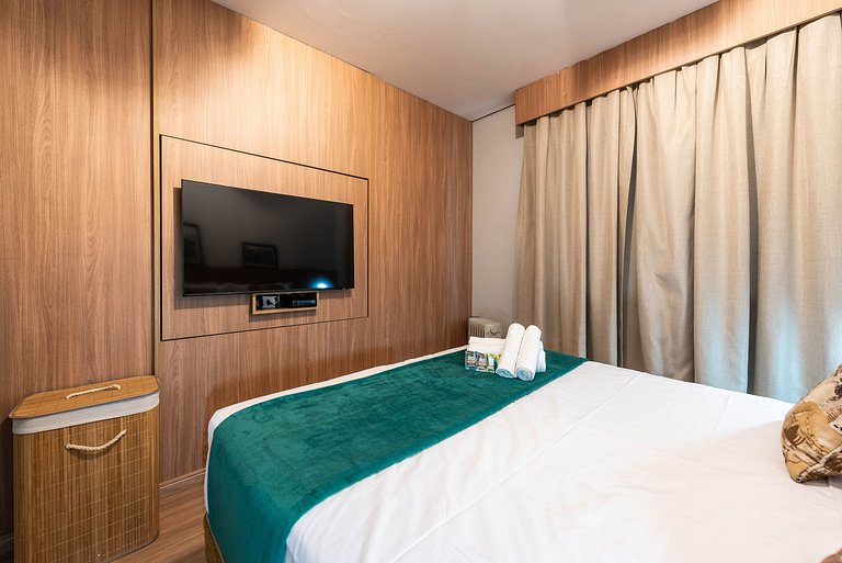 MM/1204-Mercure Times Square com 2 quartos+Vaga+Ar