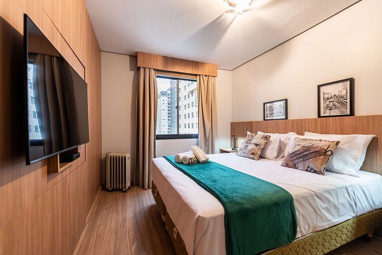 MM/1204-Mercure Times Square com 2 quartos+Vaga+Ar