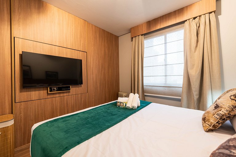 MM/1204-Mercure Times Square com 2 quartos+Vaga+Ar