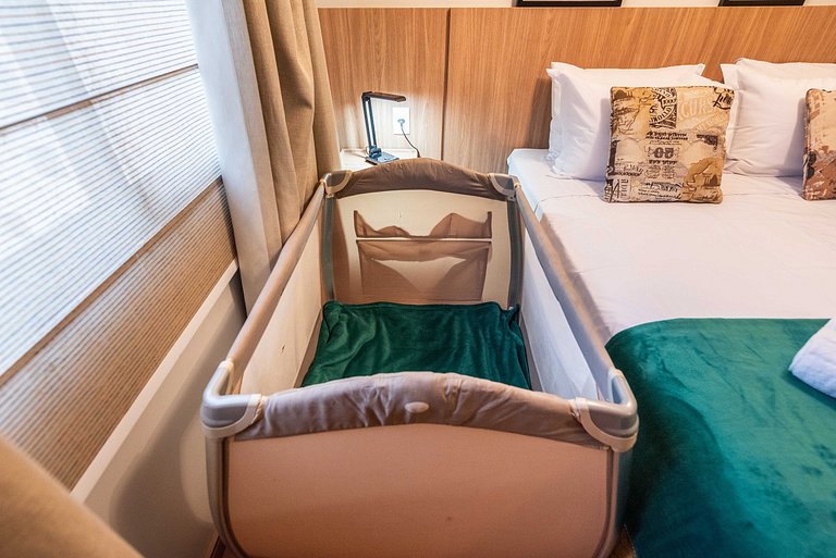 MM/1204-Mercure Times Square com 2 quartos+Vaga+Ar