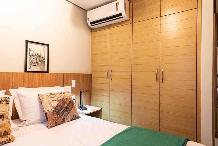 MM/1204-Flat 2Q Mercure Moema Próx. Congonhas