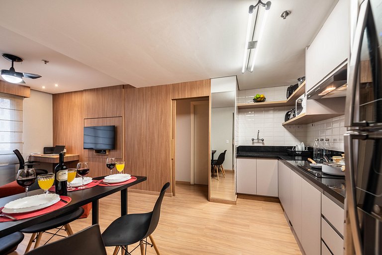 MM/1204-Mercure Times Square com 2 quartos+Vaga+Ar