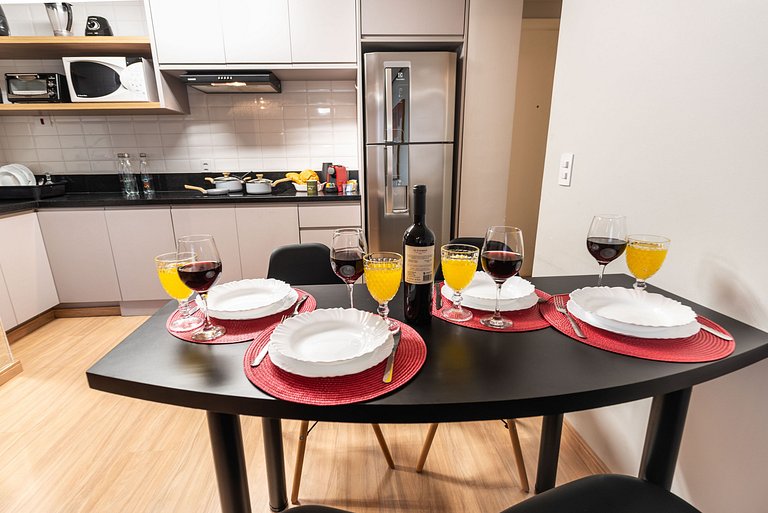 MM/1204-Mercure Times Square com 2 quartos+Vaga+Ar