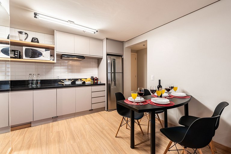 MM/1204-Mercure Times Square com 2 quartos+Vaga+Ar