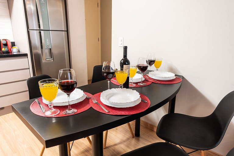 MM/1204-Mercure Times Square com 2 quartos+Vaga+Ar