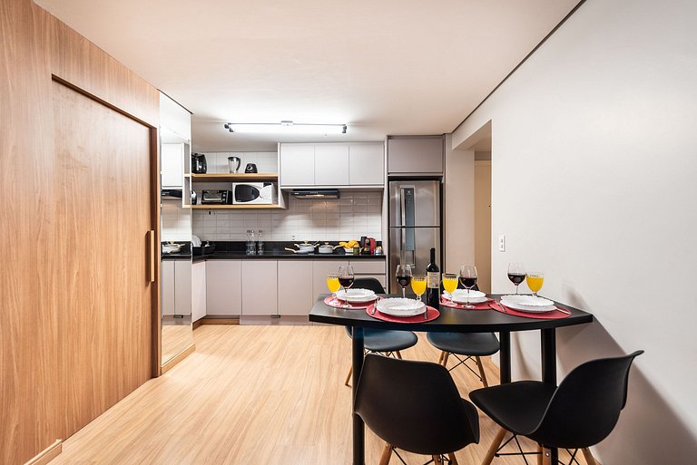 MM/1204-Mercure Times Square com 2 quartos+Vaga+Ar