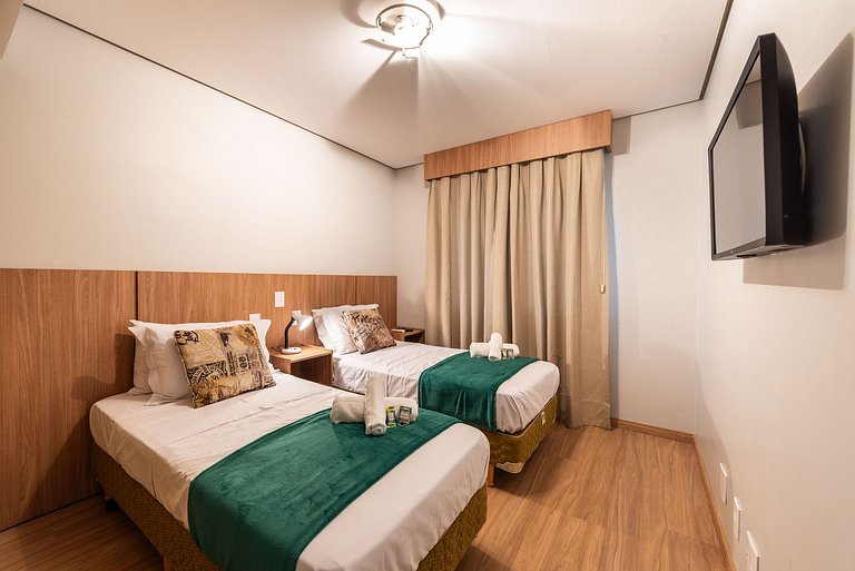 MM/1204-Mercure Times Square com 2 quartos+Vaga+Ar